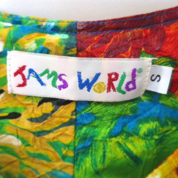 Jams World Button Front Dress 'Sea Life' Print Size S - Picture 8 of 10